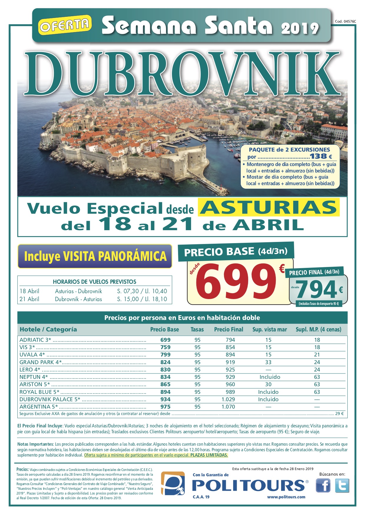 Viaje a Dubrovnik